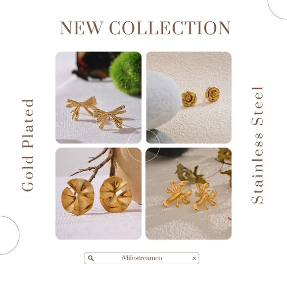 ✨ Shop New Earring Collection ✨